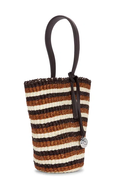 Liffner Single Handle Basket Bag In Multi