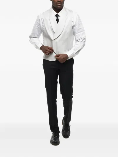 Corneliani Double-breasted Shawl-lapel Waistcoat In Multi