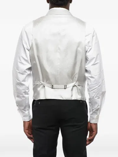 Corneliani Double-breasted Shawl-lapel Waistcoat In Multi