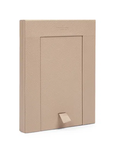 Smythson 파나마 더블 액자 In Neutral