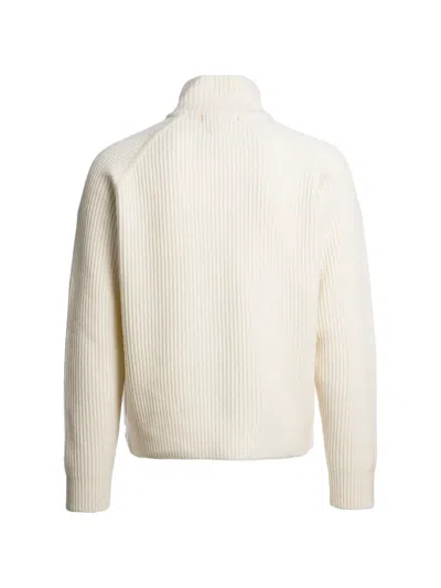 Parajumpers 올모 하이브리드 패딩 재킷 In White