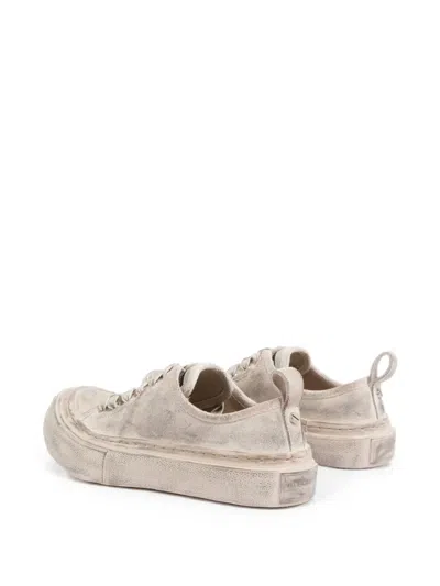 Ann Demeulemeester 디스트레스드 마감 스니커즈 In Neutral
