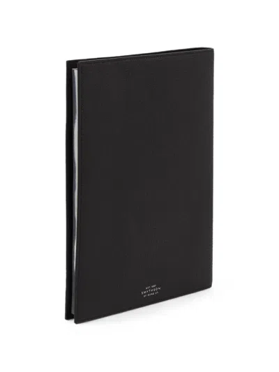 Smythson 에버그린 노트 In Black