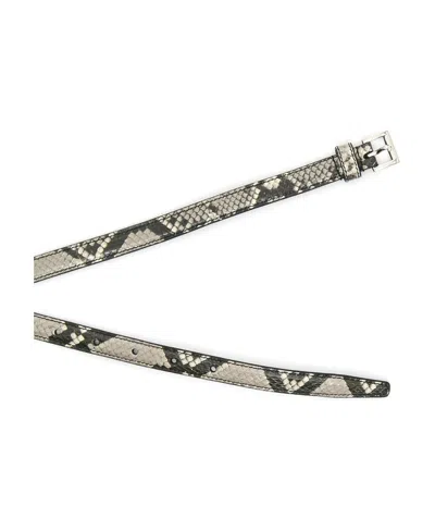 Prada Ayers Belt In Gray