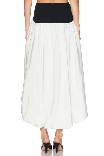 Mimchik Waterfall Skirt In White