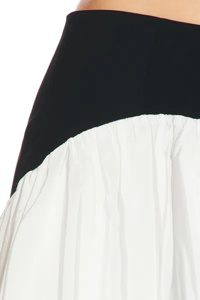Mimchik Waterfall Skirt In White