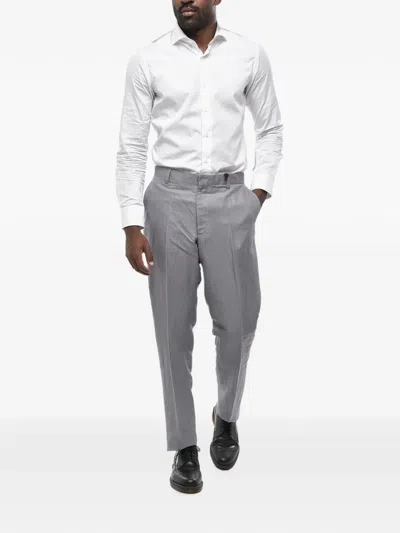 Corneliani Identity Trousers In Gray