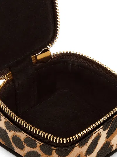 Smythson Leopard-print Leather Trinket Case In Multi