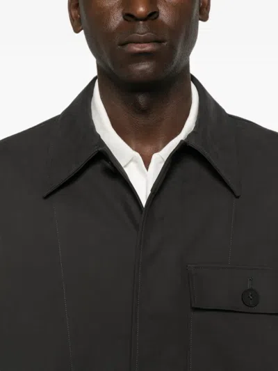 Studio Nicholson Drey Chest-pocket Overshirt In Multi