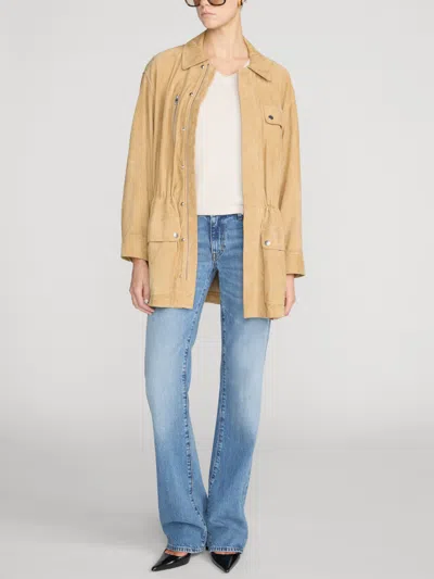 Frame Belt-loop Jeans In Blue