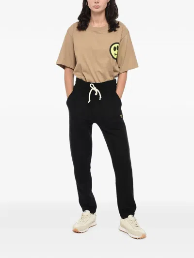 Hydrogen Drawstring Track Pants In Black