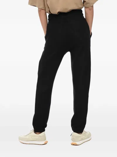 Hydrogen Drawstring Track Pants In Black