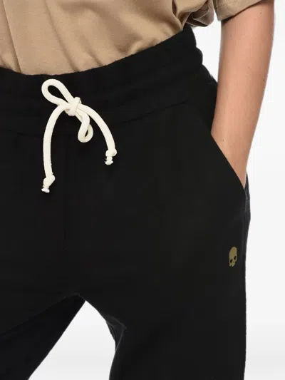 Hydrogen Drawstring Track Pants In Black