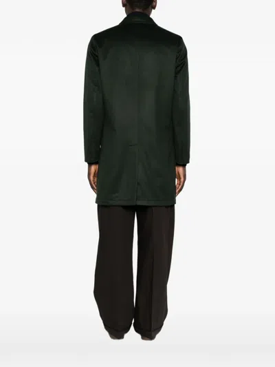 Kired Reversible Button-up Coat In Black