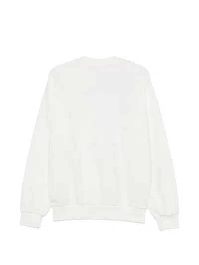 Lacoste Green Classic Soft Sweatshirt In White