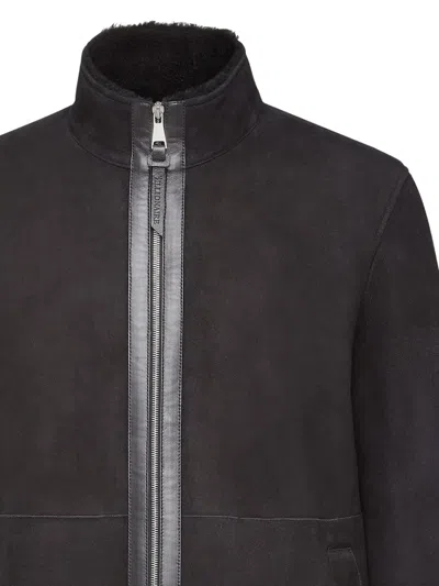 Billionaire Shearling Jacket In Black