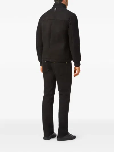 Billionaire Shearling Jacket In Black