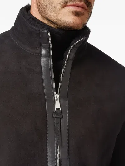 Billionaire Shearling Jacket In Black