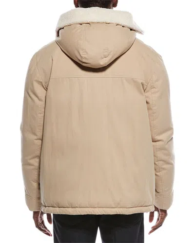 Brunello Cucinelli Down Coat In Neutral
