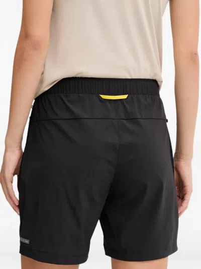 Haglöfs Logo-print Zip-pocket Shorts In Black