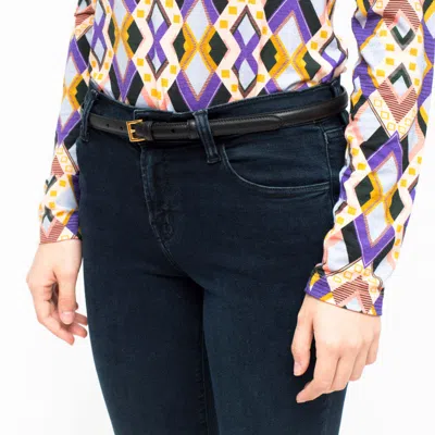 Prada Buckle Belt In Black