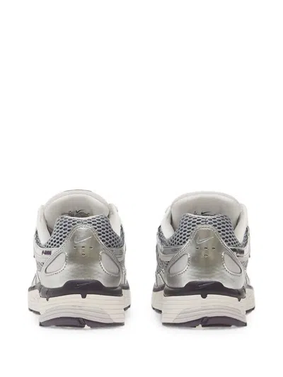 Nike P-6000 Mesh Sneakers In Gray