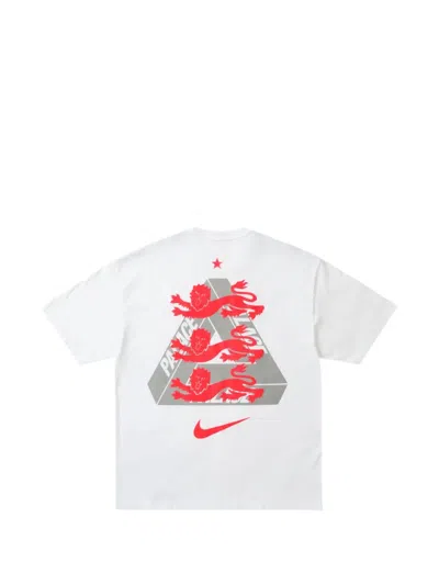 Palace X Nike England T-shirt In White
