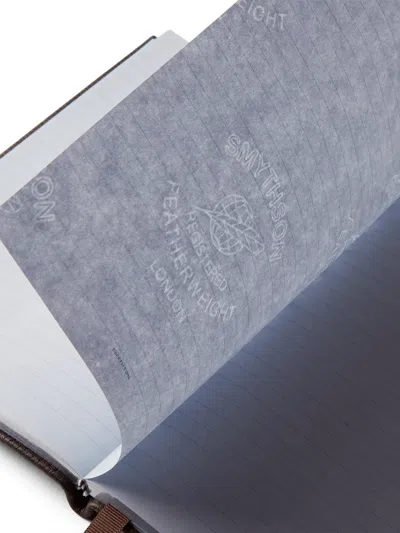 Smythson 소호 러들로 노트 In 브라운