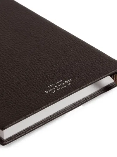Smythson 소호 러들로 노트 In 브라운