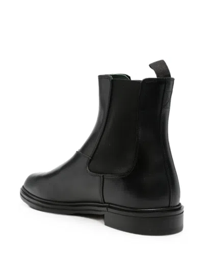 Vinny's Elasticated-side Panel Boots In Black