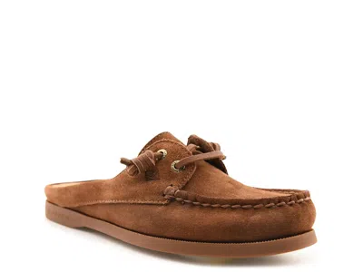 Sperry Authentic Original Mule Boat Shoe In Brown