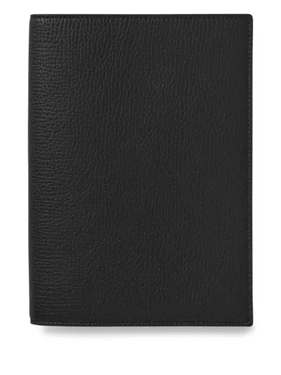 Smythson 에버그린 리필 노트 (19.5cm X 14.5cm) In 블랙