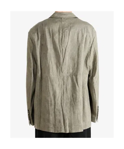 Ziggy Chen Notched-lapels Single-breasted Blazer In Black