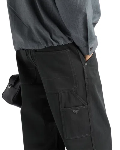 Prada Denim Jeans In Black