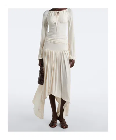 Aya Muse Elya Top In White