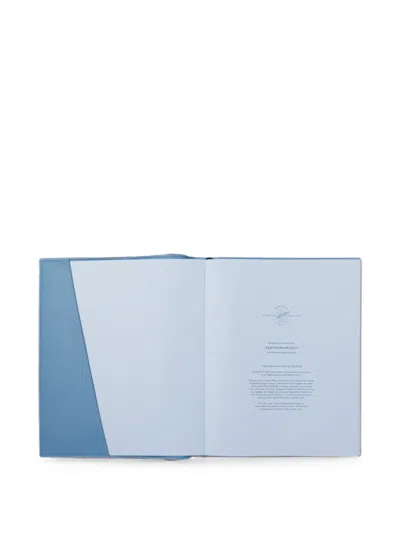 Smythson Soho Leather Notebook In Blue