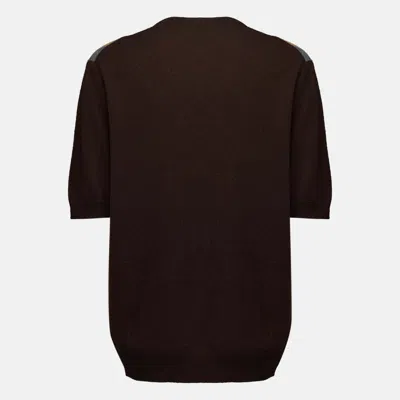 Prada Argyle-knit Sweater In Multi