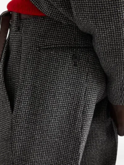 Prada Wool Pants In Gray