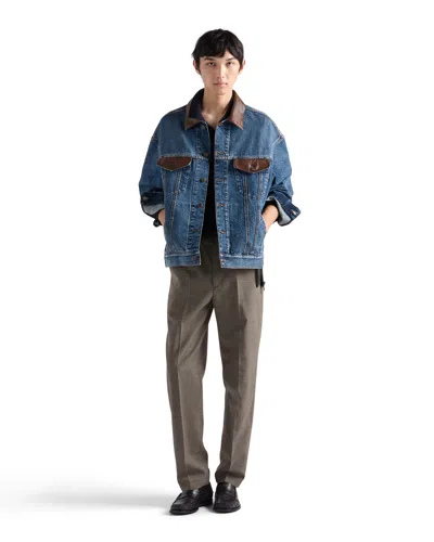 Prada Denim Jacket In Multi