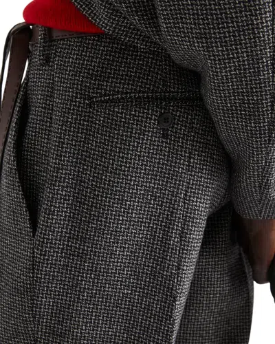 Prada Wool Pants In Grey