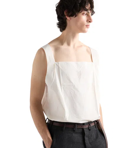 Prada Cotton Top In Multi