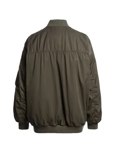 Parajumpers 밤 리버서블 퀼팅 봄버 재킷 In Green