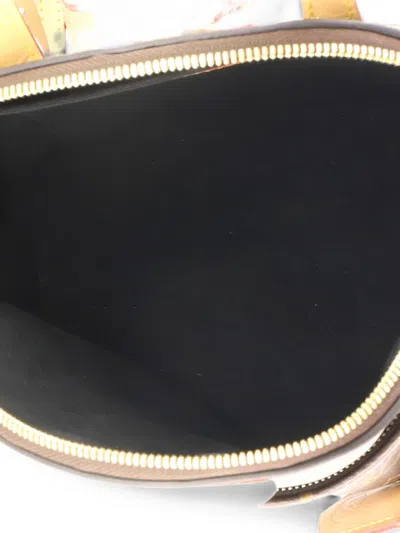 Pre-owned Louis Vuitton Moon Monogram Canvas Backpack In Brown