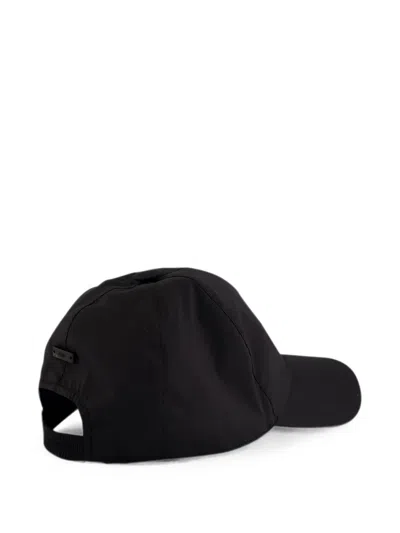 Fedeli Logo-plaque Baseball Cap In Black