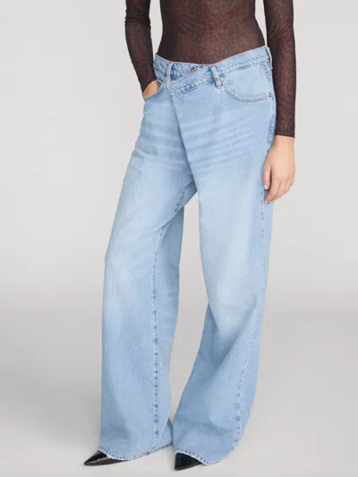 Frame Belt-loop Jeans In Blue