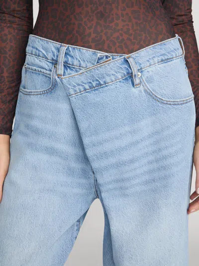 Frame Belt-loop Jeans In Blue