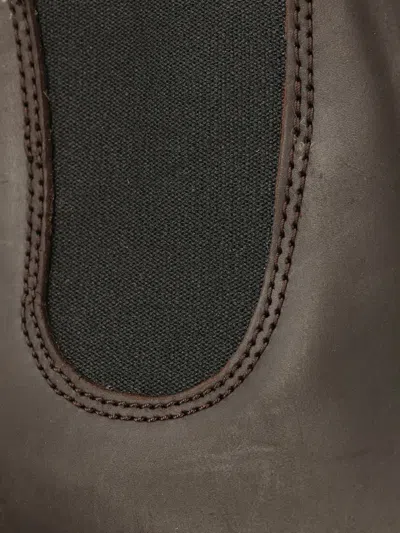 Blundstone Classic Elasticated Ankle Boots In Brown
