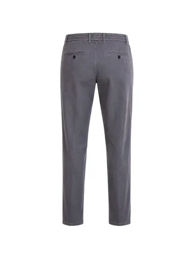 Mason's Drawstring Chino Pants In Gray