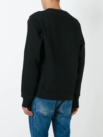 Shop Stella Mccartney Printed Sweatshirt In Black