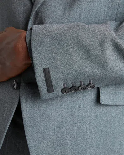 Prada Single-breasted Wool Jacket In Uniform Gray